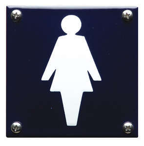 Dames Toilet bord pictogram