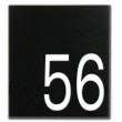 Emaille huisnummer modern