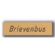 Brievenbus naamplaatjes