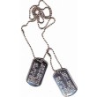 001. IDENTITEITSPLAATJES/ U.S. army dogtag