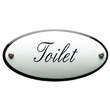 Emaille Toilet bordje Toilet