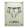 Toilet bord Ladies slip