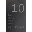 Naambord van leisteen