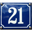 Emaille Huisnummer 