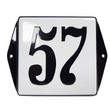 Huisnummerbord emaille